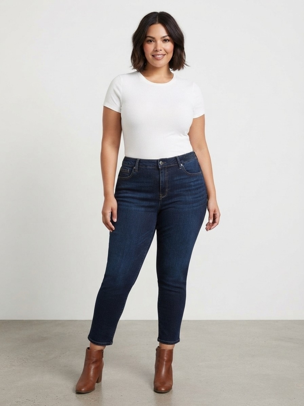 Torrid - Dark Blue Ankle Jeans
